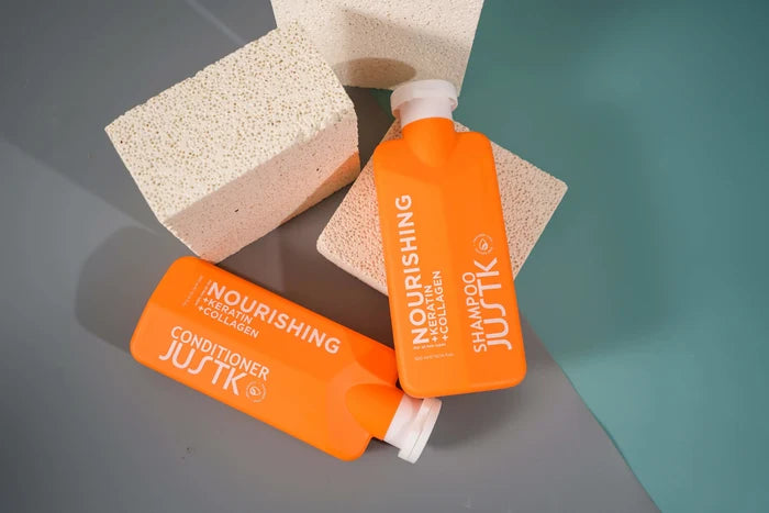 JustK Shampoo – Keratin & Collagen Repair Care 300 ml