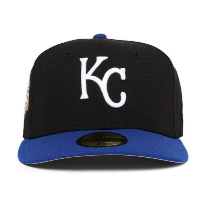 Kansas City Royals Black And Royal 40th Anniversary Grey UV