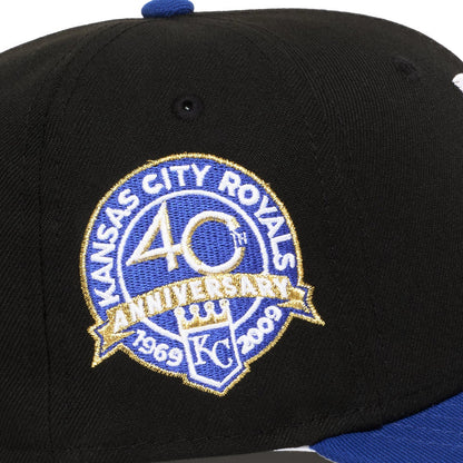 Kansas City Royals Black And Royal 40th Anniversary Grey UV