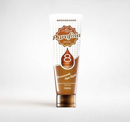 Kit Bronze Completo – Veloster Acelerador 120g + Parafina Bronze FPS8 120g + Necessaire + Toalhinha