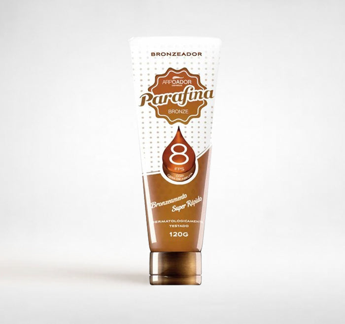 Kit Bronze Prolongado - Parafina FPS 8 + Manteiga Hidratante + Necessaire + Toalha