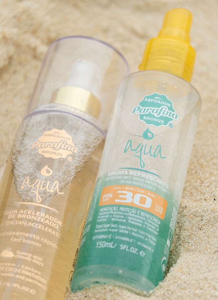 Kit Dupla Perfeita - Aqua Sun FPS30 + Água Aceleradora+ Necessaire