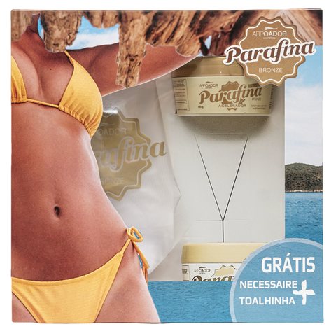 Kit Veloster - Veloster Acelerador 120g + Prolongador de Bronzeado 120g + Necessaire + Toalha