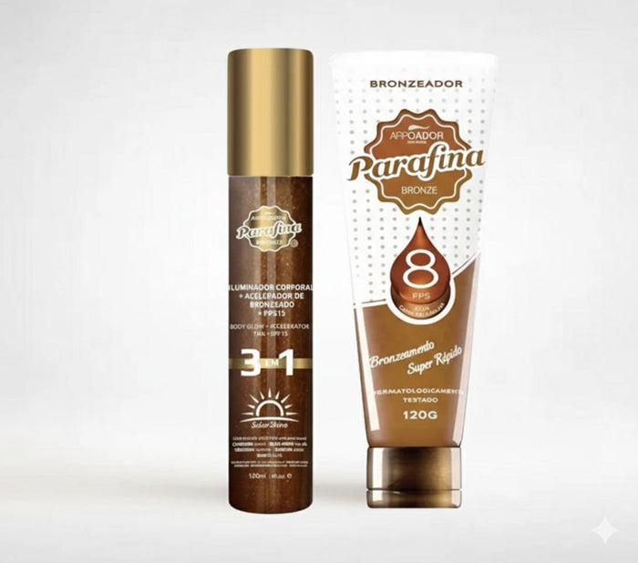 Kit Verão Pro- Solar shine + Parafina FPS8