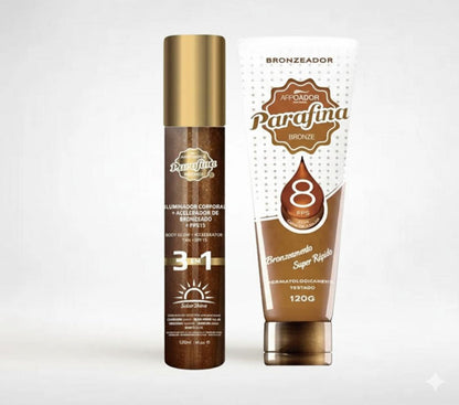 Kit Verão Pro- Solar shine + Parafina FPS8