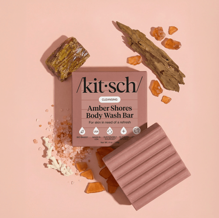 Kitsch Cleansing Amber Shores Body Wash Bar - Aesthetics By Kell