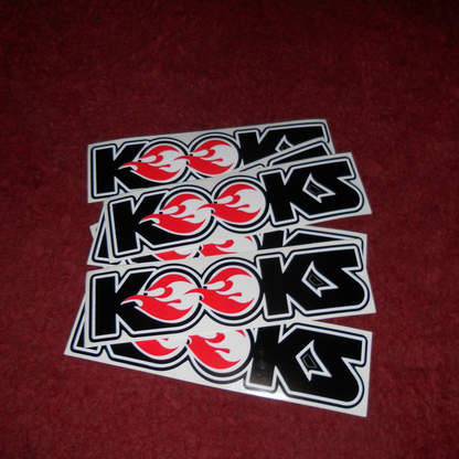 Kooks Die Cut Logo 1.55" x 6"