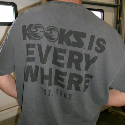 KOOKS is Everywhere T-Shirt – Grey