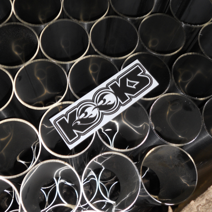 Kooks Logo Sticker - Black