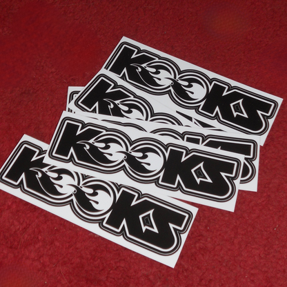 Kooks Logo Sticker - Black