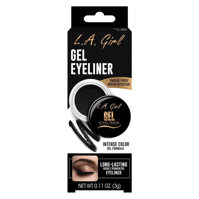 L.A.Girl Gel Eyeliner 3g - Jet Black GEL731A