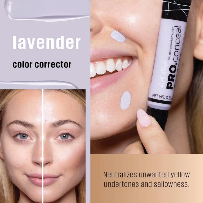 L.A.Girl Hd Pro Concealer 8g – Lavender Corrector GC993