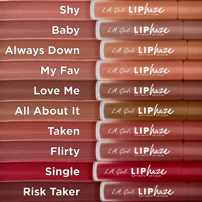 L.A.Girl Lip Haze Soft Matte Lip Color 3.3ml - Love Me GLC765