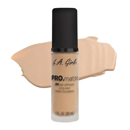 L.A.Girl Pro Matte HD Long Wear Foundation 30ml - Nude GLM716