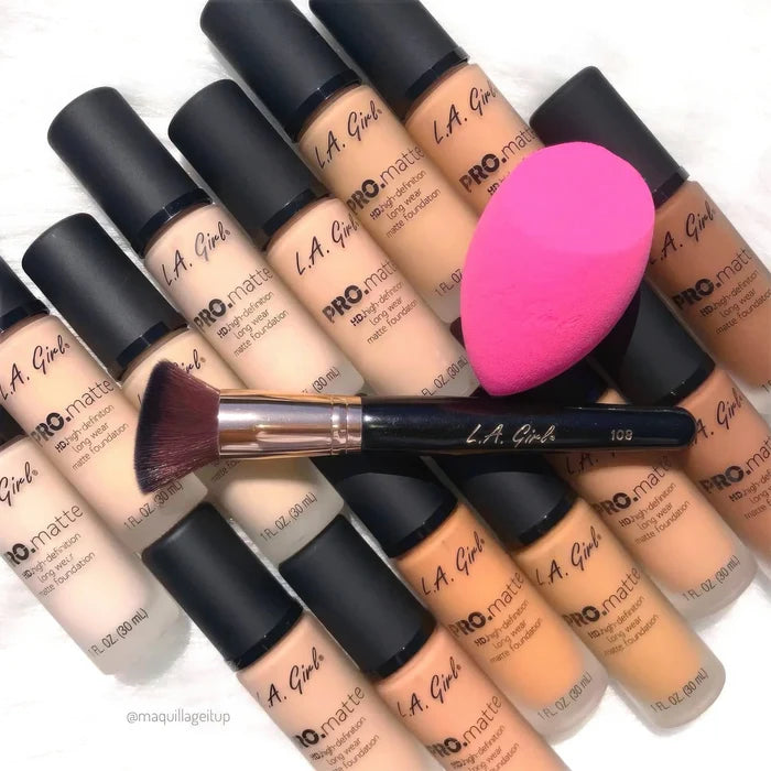 L.A.Girl Pro Matte HD Long Wear Foundation 30ml - Nude GLM716