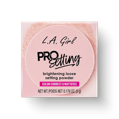 L.A.Girl Pro Setting Brightening Loose Setting Powder 5g - Soft Pink GLP736