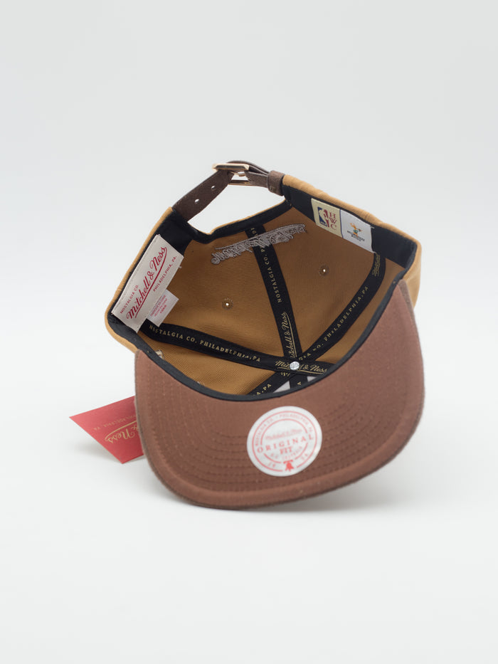 Leather Strapback Toronto Raptors Snapback