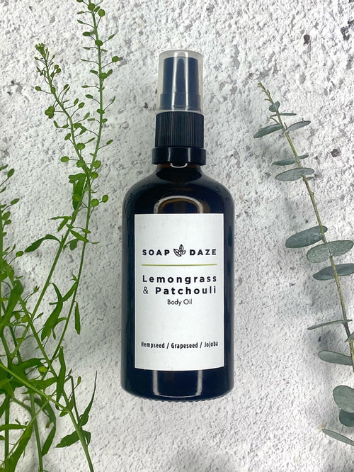 Lemongrass and Patchouli Body Oil