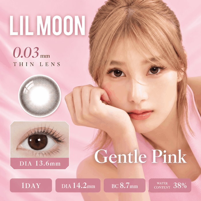 Lilmoon 1-Day Zero Gentle Pink (10pk)