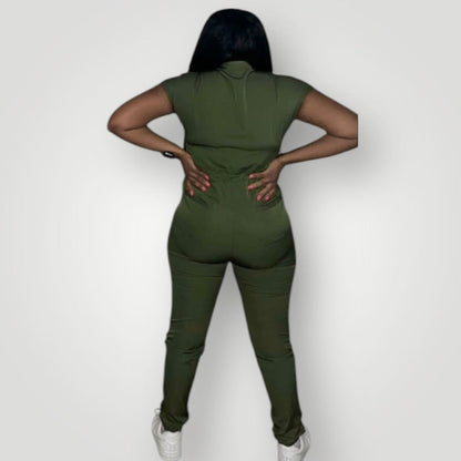 Limited Edition - One Piece Scrub Jumpsuit - Nursecaresuites - Online Healthcare BoutiqueScrubs8 pocket medical uniformadjustable drawstring waist jumpsuitall day comfort scrubs