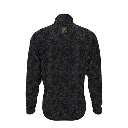 Lion Shield Charcoal Grey Performance Long Sleeves 1/4 Zip