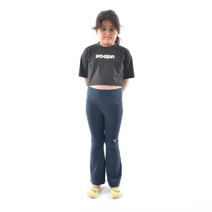 Little High-Rise Flare Leggings - IRONGEAR Fitness