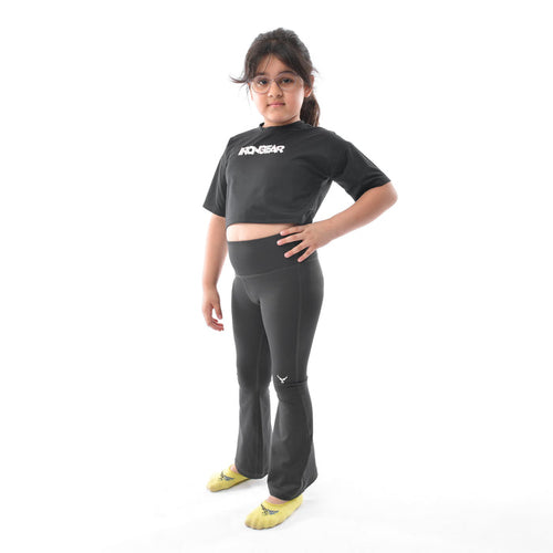 Little High-Rise Flare Leggings - IRONGEAR Fitness