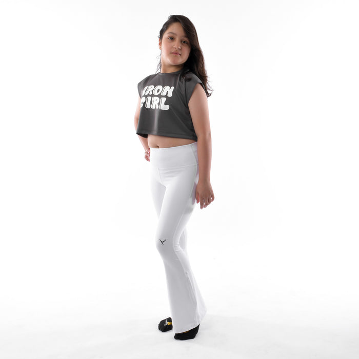Little High-Rise Flare Leggings - IRONGEAR Fitness