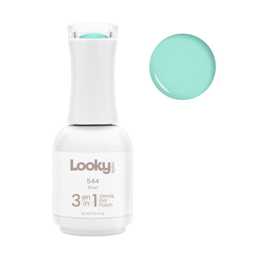 Looky Vernis Gel 3 en 1 #544 Kiwi (Collection Limonade)