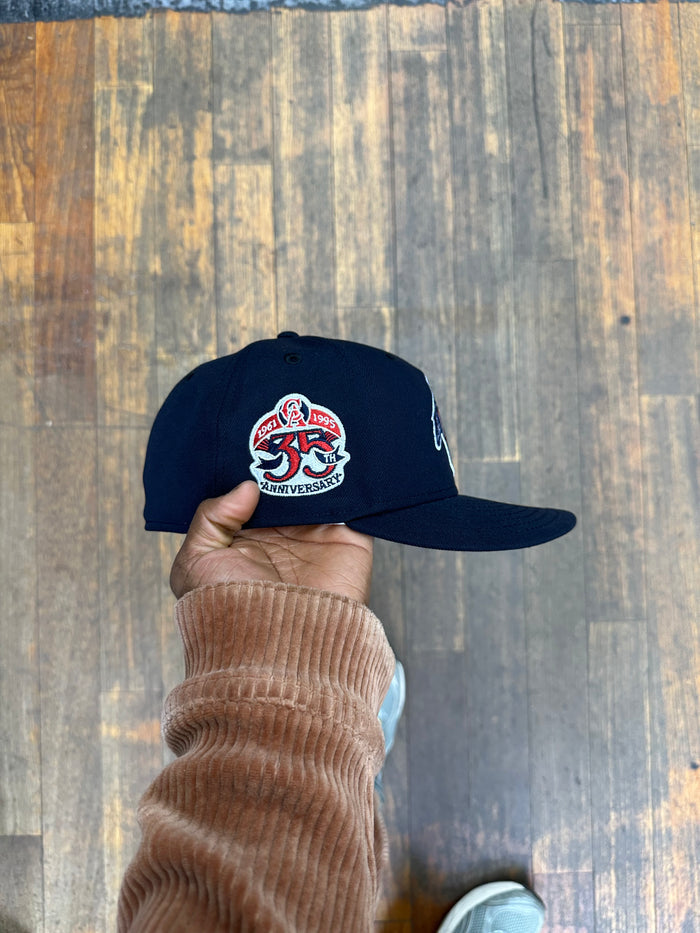 Los Angeles Angels All Navy w/ Wings Logo 35 Years Anniversary