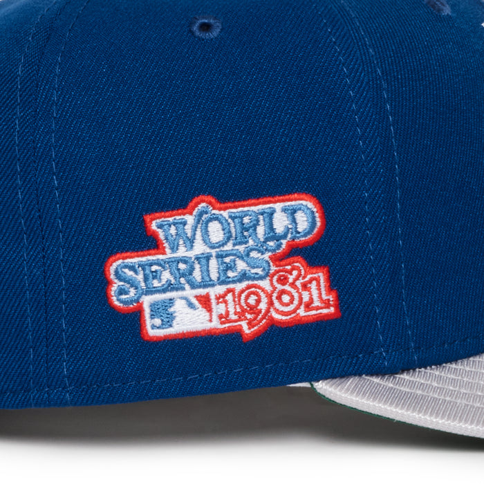 Los Angeles Dodgers Royal & Metallic 1981 World Series Green uv
