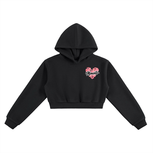 Love Me Essential Cropped Hoodie