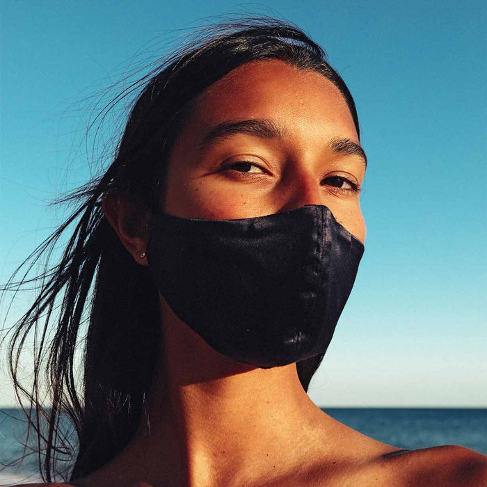 Moonchild premium silk face mask organic luxury peace silk