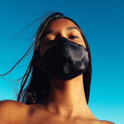 Organic Peace Silk Face Mask