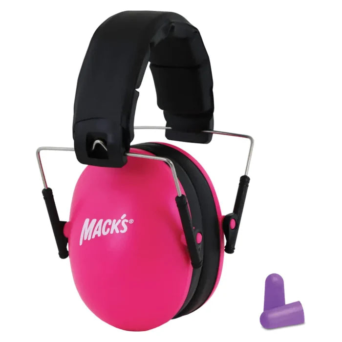 macks Kids Earmuffs & Earplugs pink
