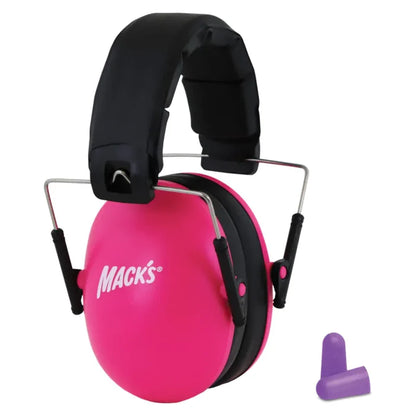 macks Kids Earmuffs & Earplugs pink