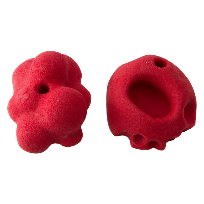 Macros Climbing Holds - All American 2 Pack - B, red