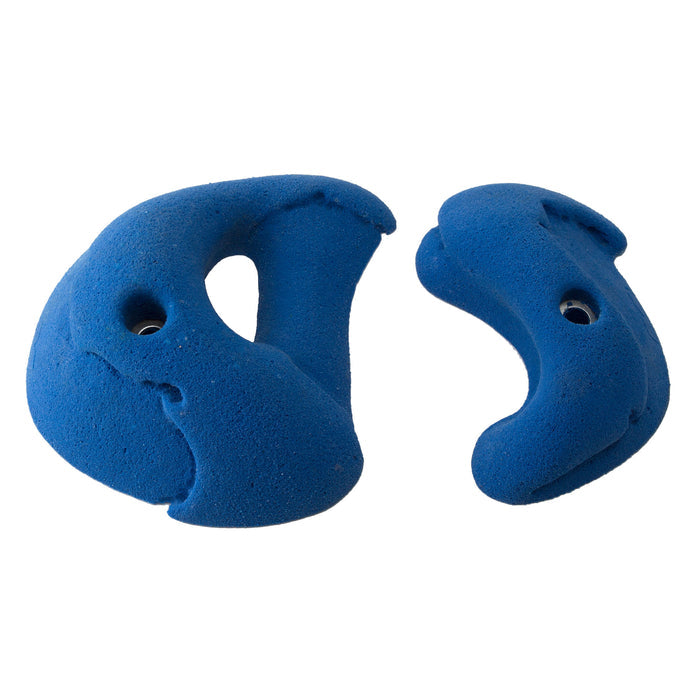 Macros Climbing Holds - Blue Ribbon 2 Pack - A, blue