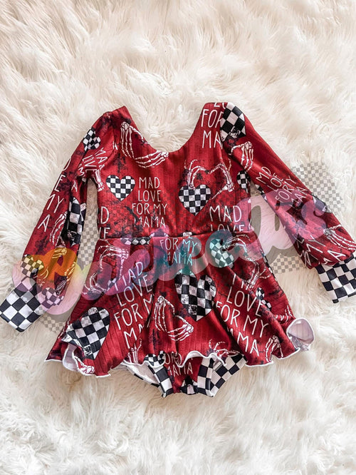 Mad Love Bishop Sleeve Brielle Romper