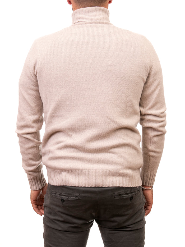 COLMAR maglione collo alto avorio 4456 5YR-01