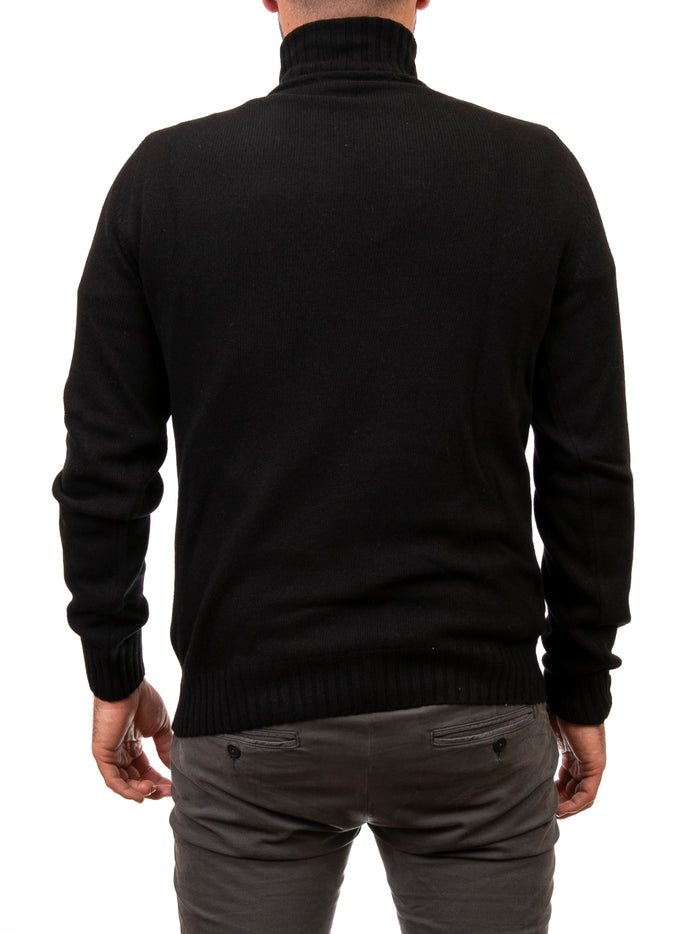COLMAR maglione collo alto nero 4456 5YR-99