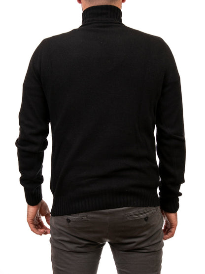 COLMAR maglione collo alto nero 4456 5YR-99