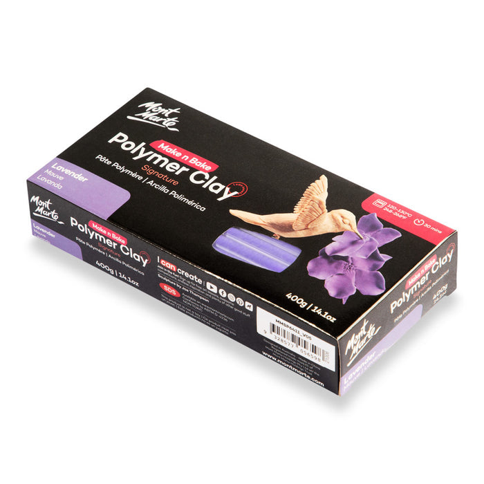 Make n Bake Polymer Clay Signature 400g (14.1oz) - Lavender