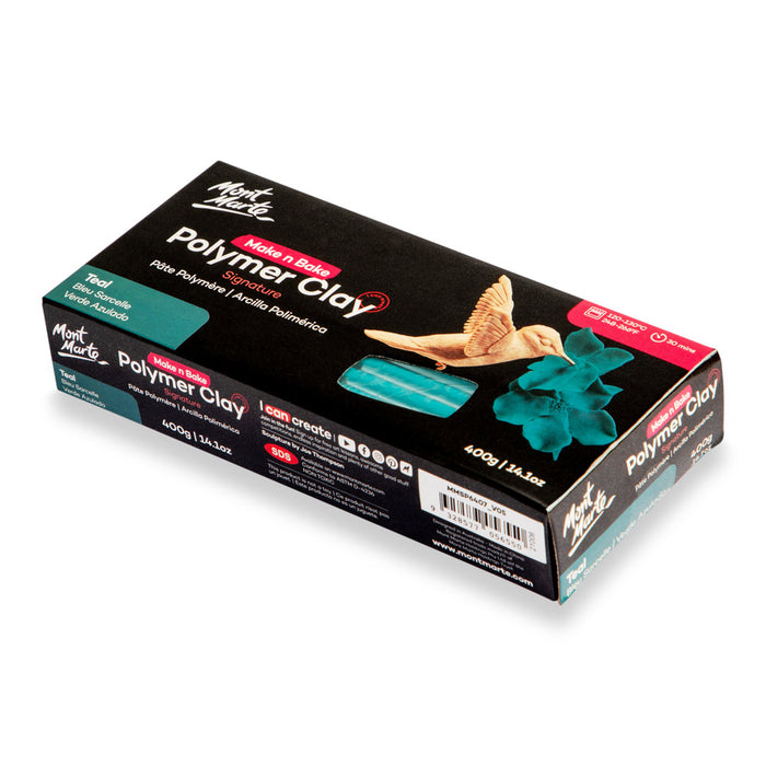 Make n Bake Polymer Clay Signature 400g (14.1oz) - Teal