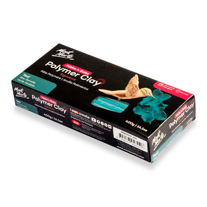Make n Bake Polymer Clay Signature 400g (14.1oz) - Teal