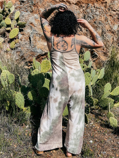 Mama Breeze Jumpsuit w Pockets (Made to order in any print)