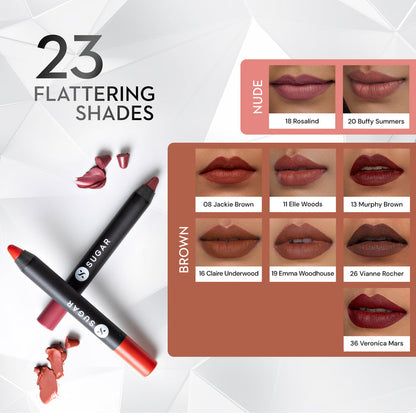 Matte As Hell Crayon Lipstick (Kit)
