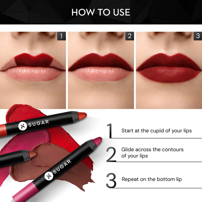 Matte As Hell Crayon Lipstick (Kit)