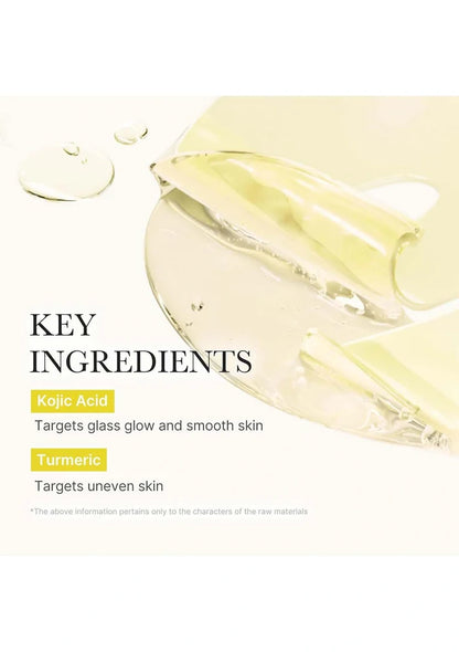 Product packaging with key ingredients listed on a white background