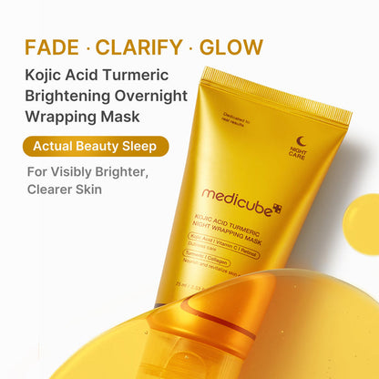 Medicube Kojic Acid Turmeric Night Wrapping Mask - 75ml